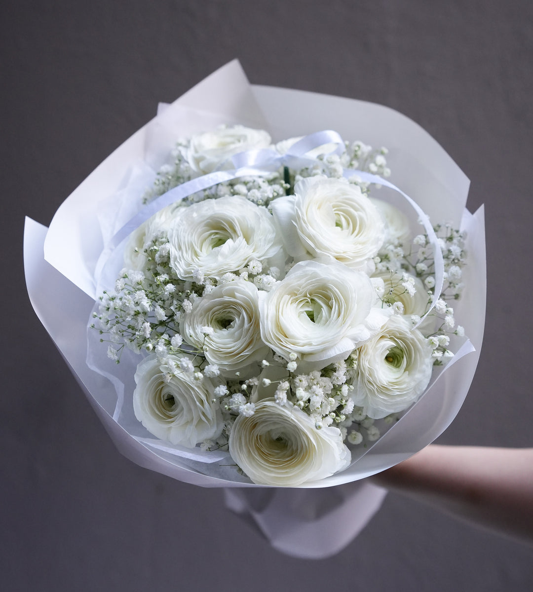 White Ranunculus Bouquet