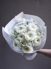 White Ranunculus Bouquet