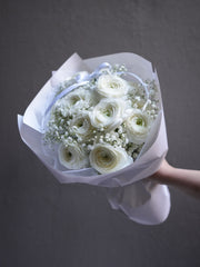 White Ranunculus Bouquet