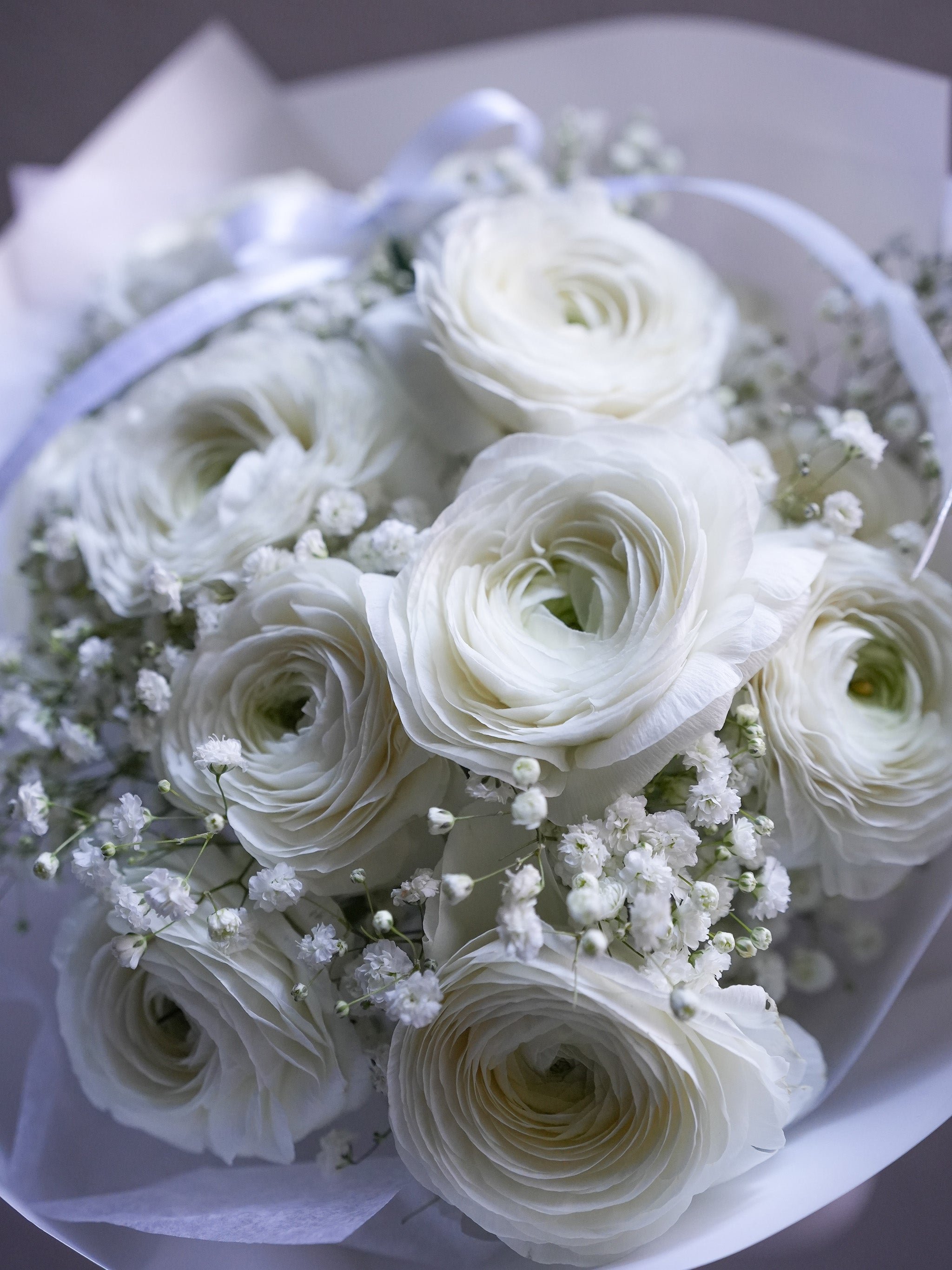 White Ranunculus Bouquet