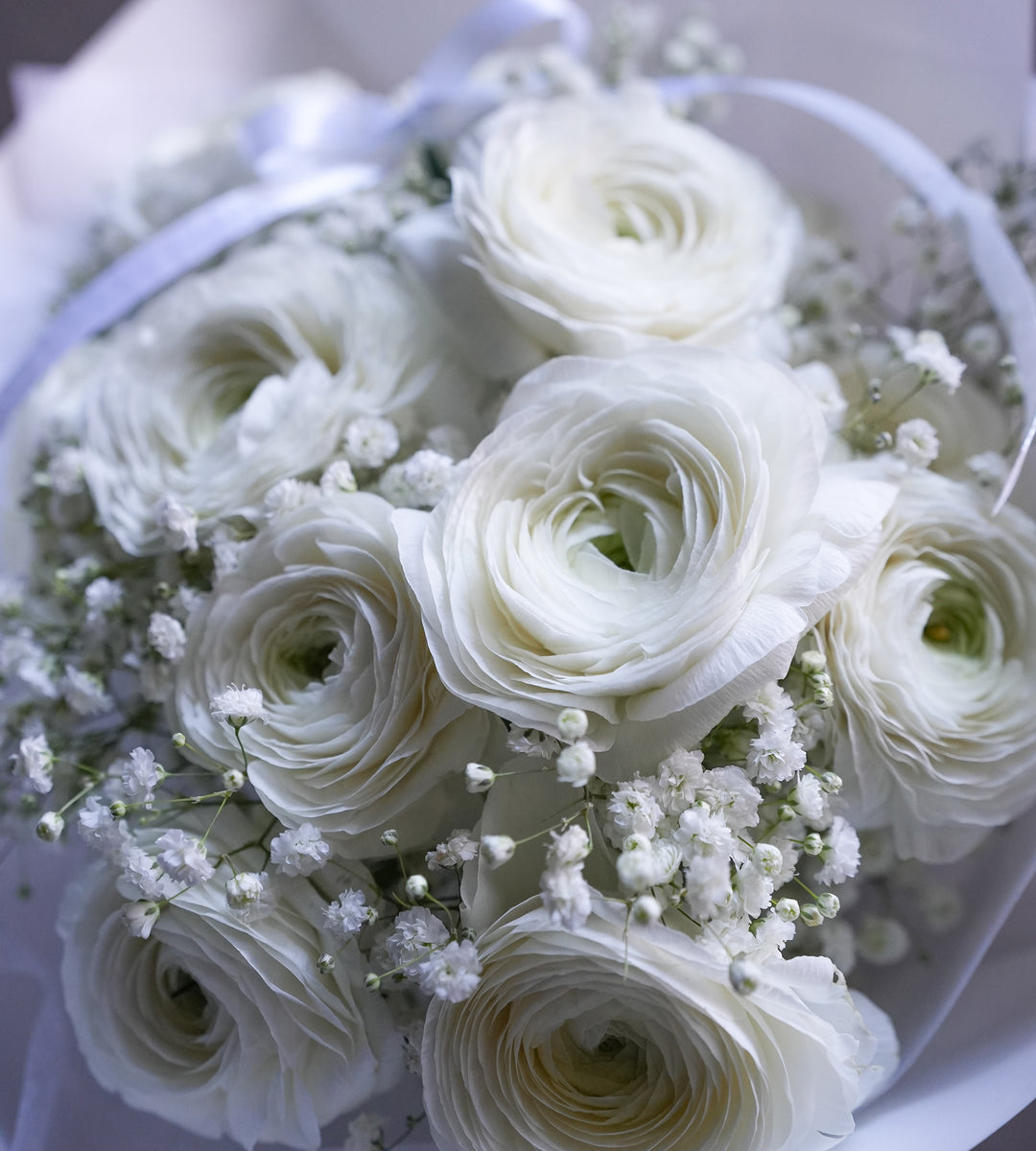 White Ranunculus Bouquet