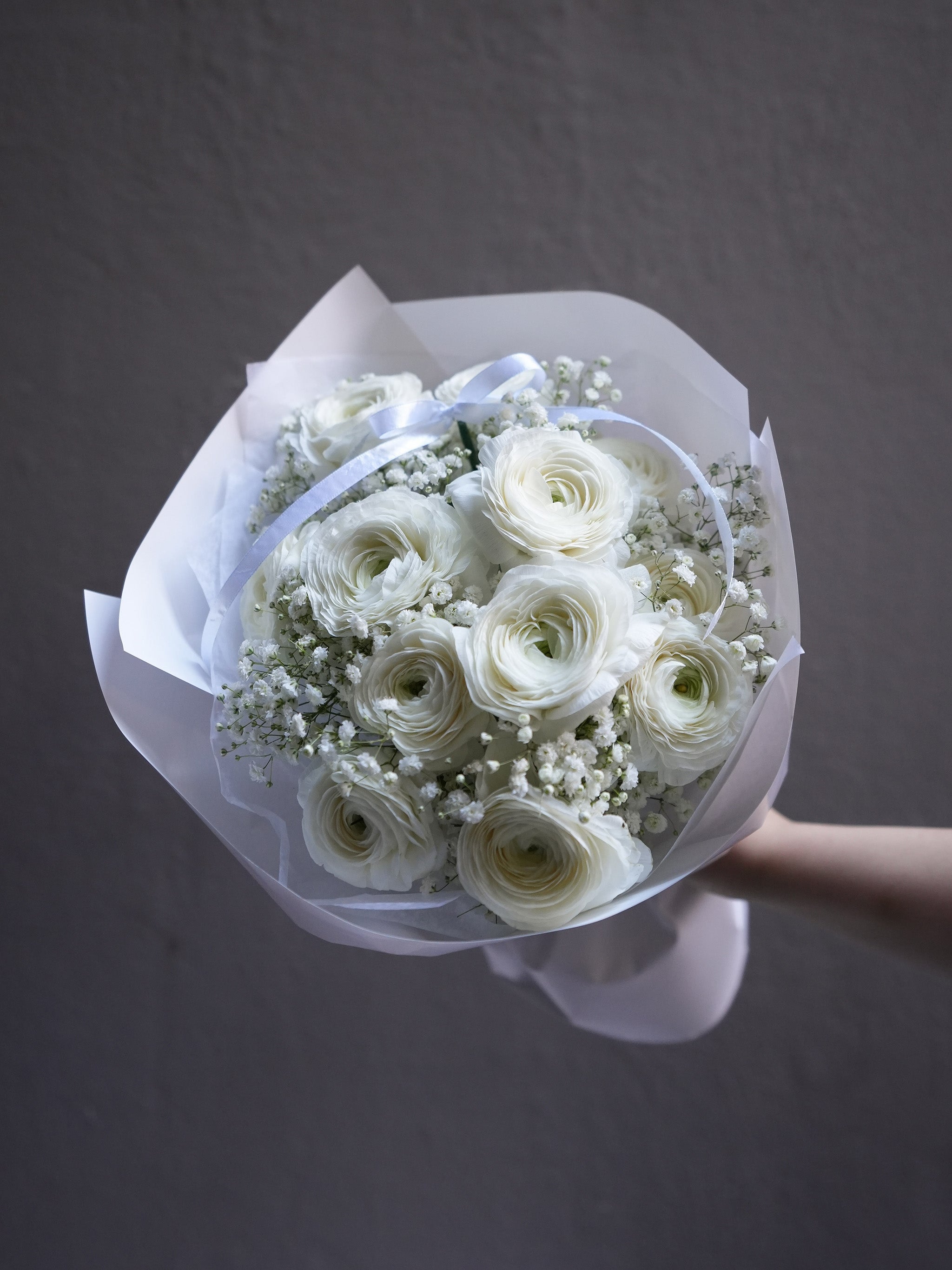 White Ranunculus Bouquet
