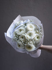 White Ranunculus Bouquet