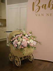 Pink Stroller Decor