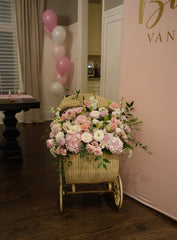 Pink Stroller Decor