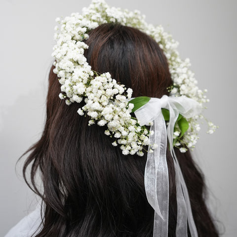 White Flower Crown