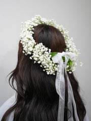 White Flower Crown