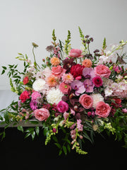 Peachy Kaleidoscope Centerpiece