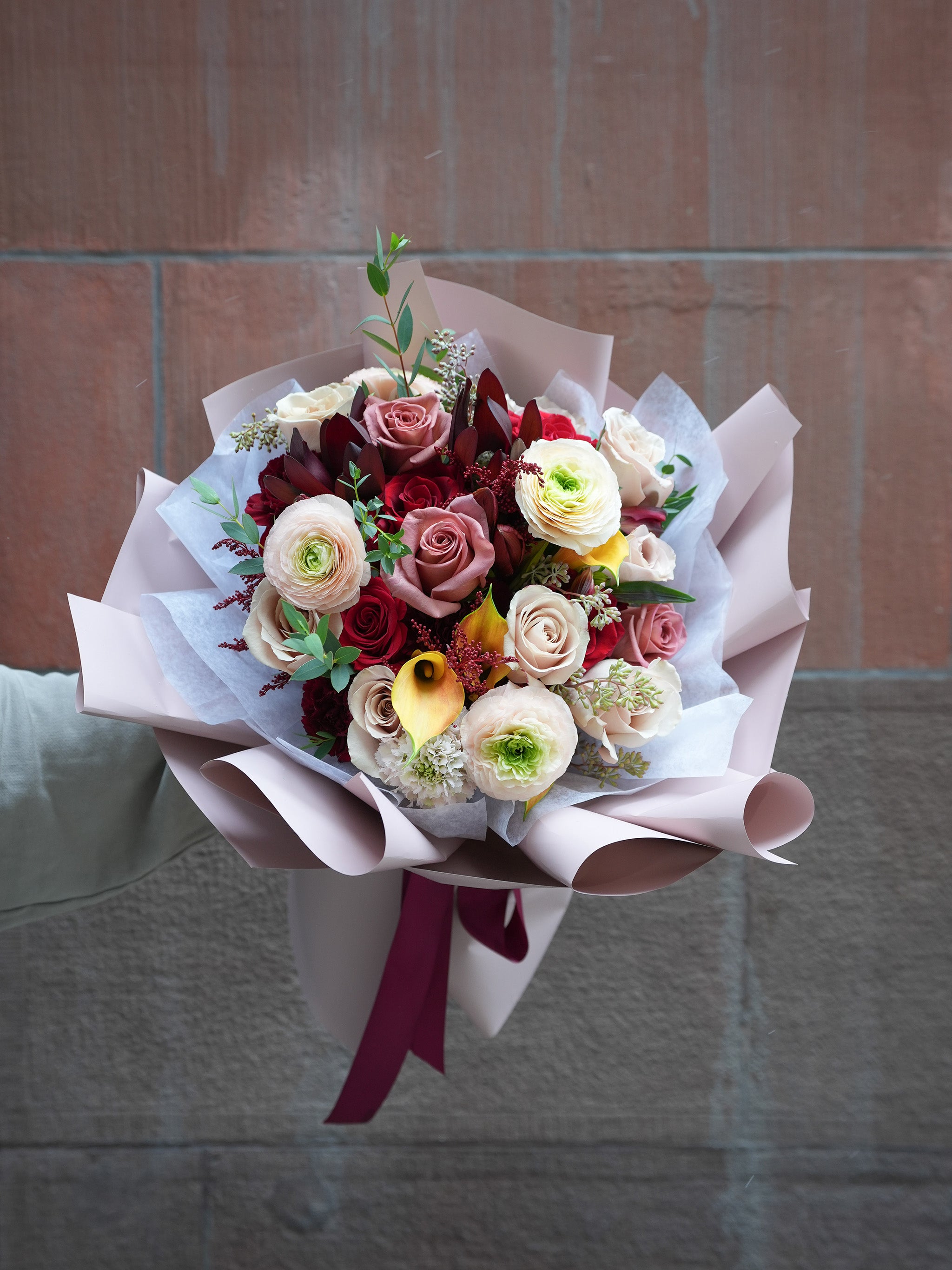 Winter Flame Bouquet