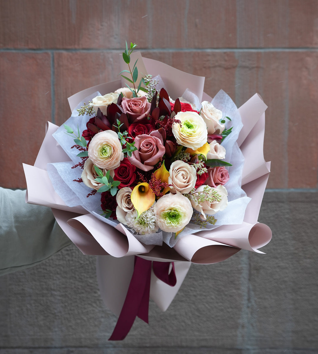 Winter Flame Bouquet