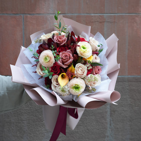 Winter Flame Bouquet