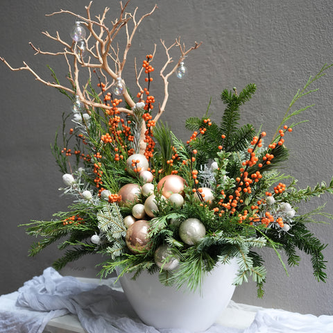 Winter Wonderland Planters