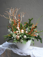 Winter Wonderland Planters