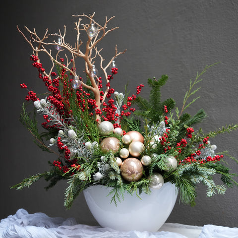 Winter Wonderland Planters