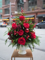 Frosted Joy Centerpiece