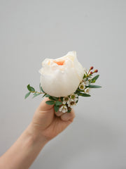 Garden Rose Boutonniere