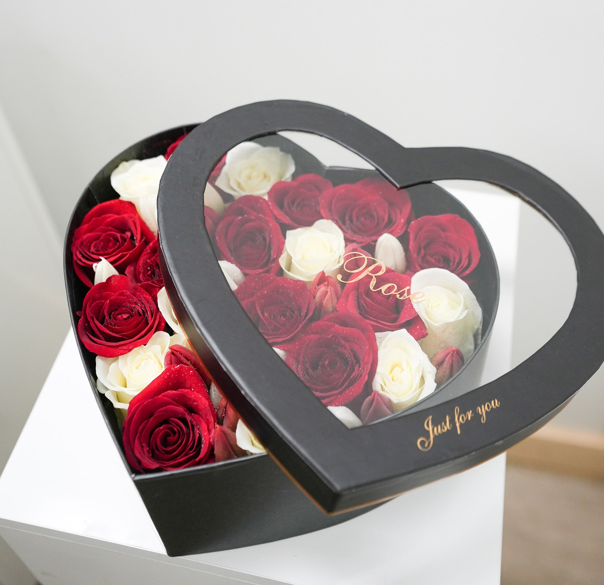 Heart Rose Box