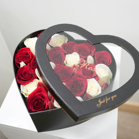 Heart Rose Box