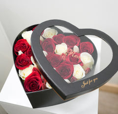 Heart Rose Box
