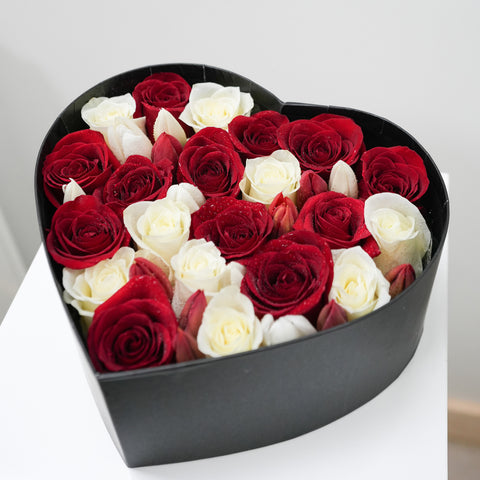 Heart Rose Box