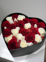 Heart Rose Box