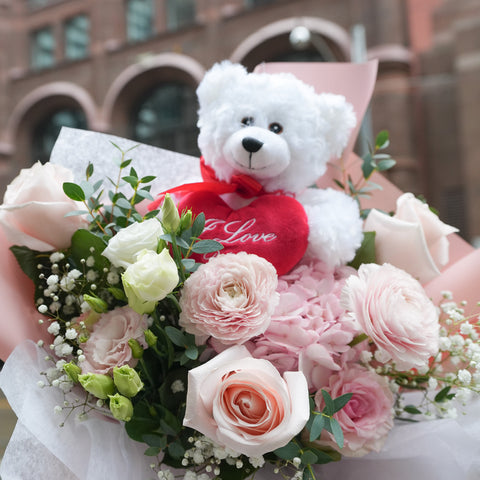 Pink Teddy Bloom