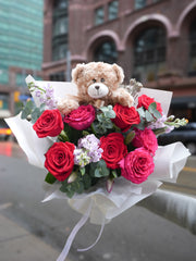 Red Teddy Bloom