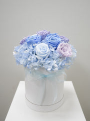 Blue Eternity Rose Box