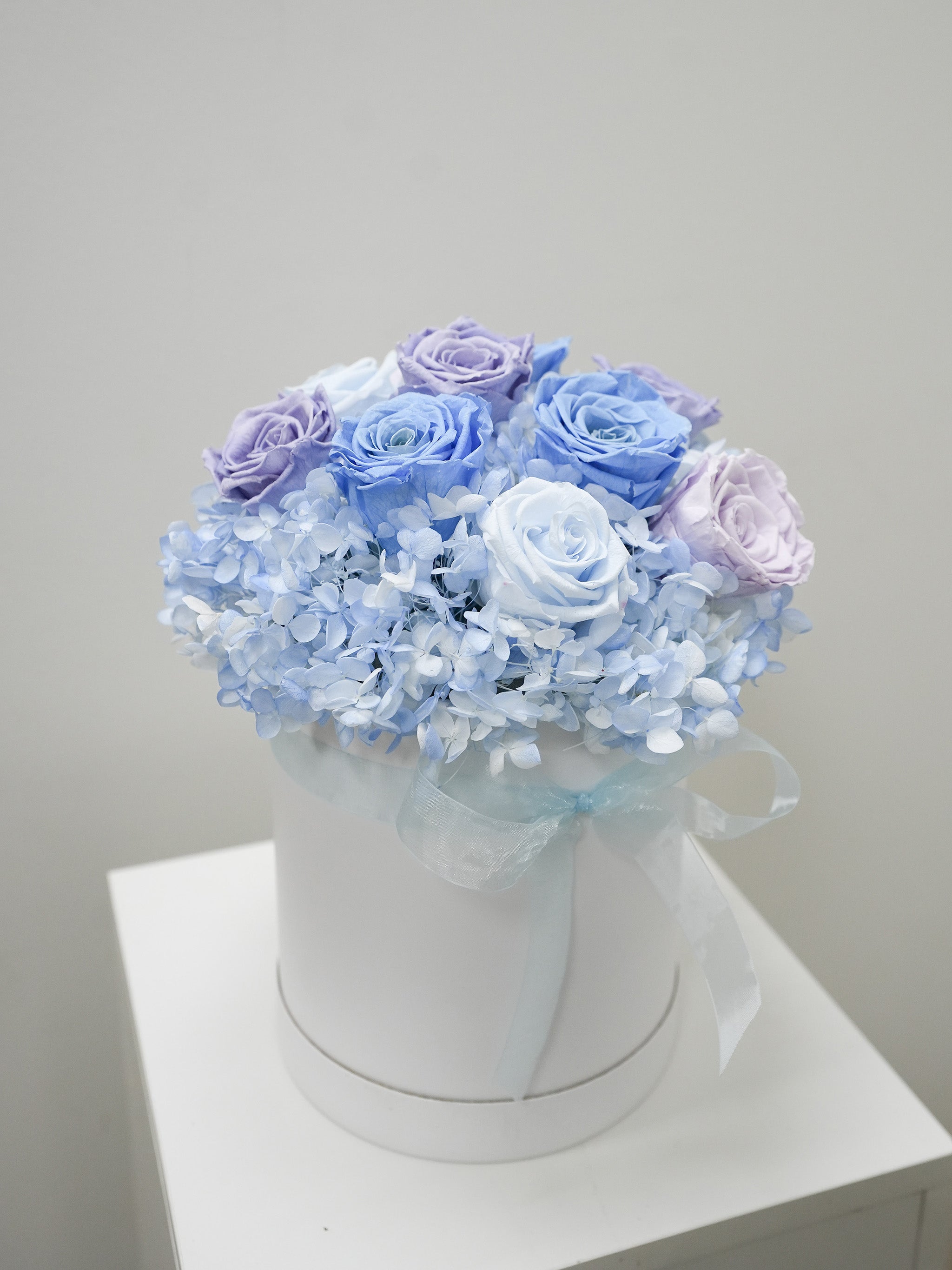 Blue Eternity Rose Box