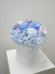 Blue Eternity Rose Box