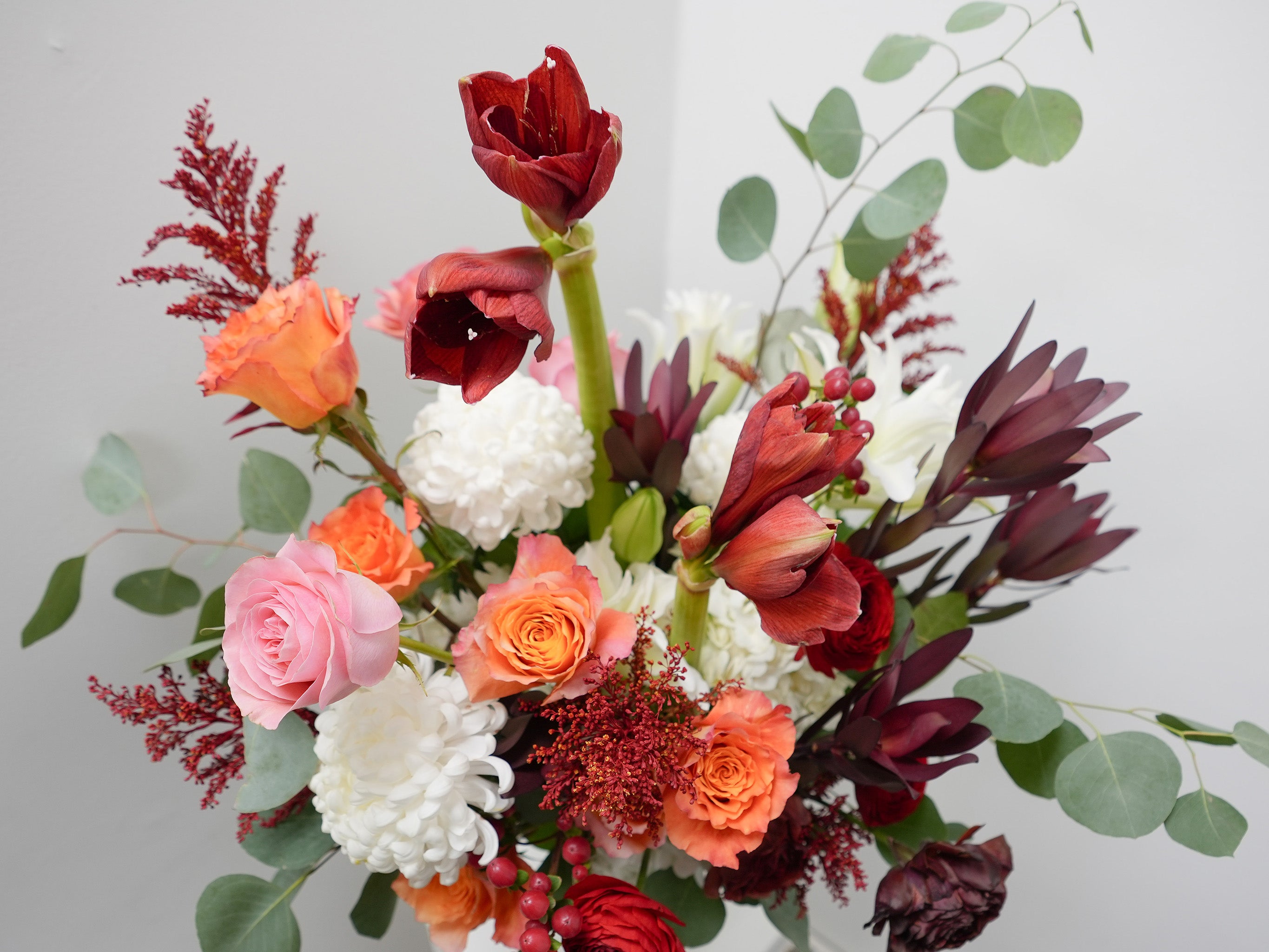 Winter Flame Bouquet