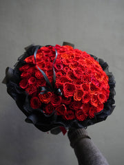 100 Preserved Red Roses
