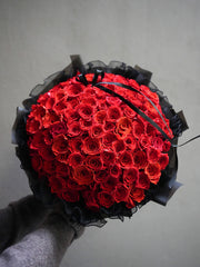 100 Preserved Red Roses