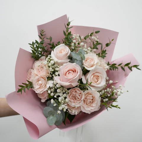 Rose Serenade (White, Pink)