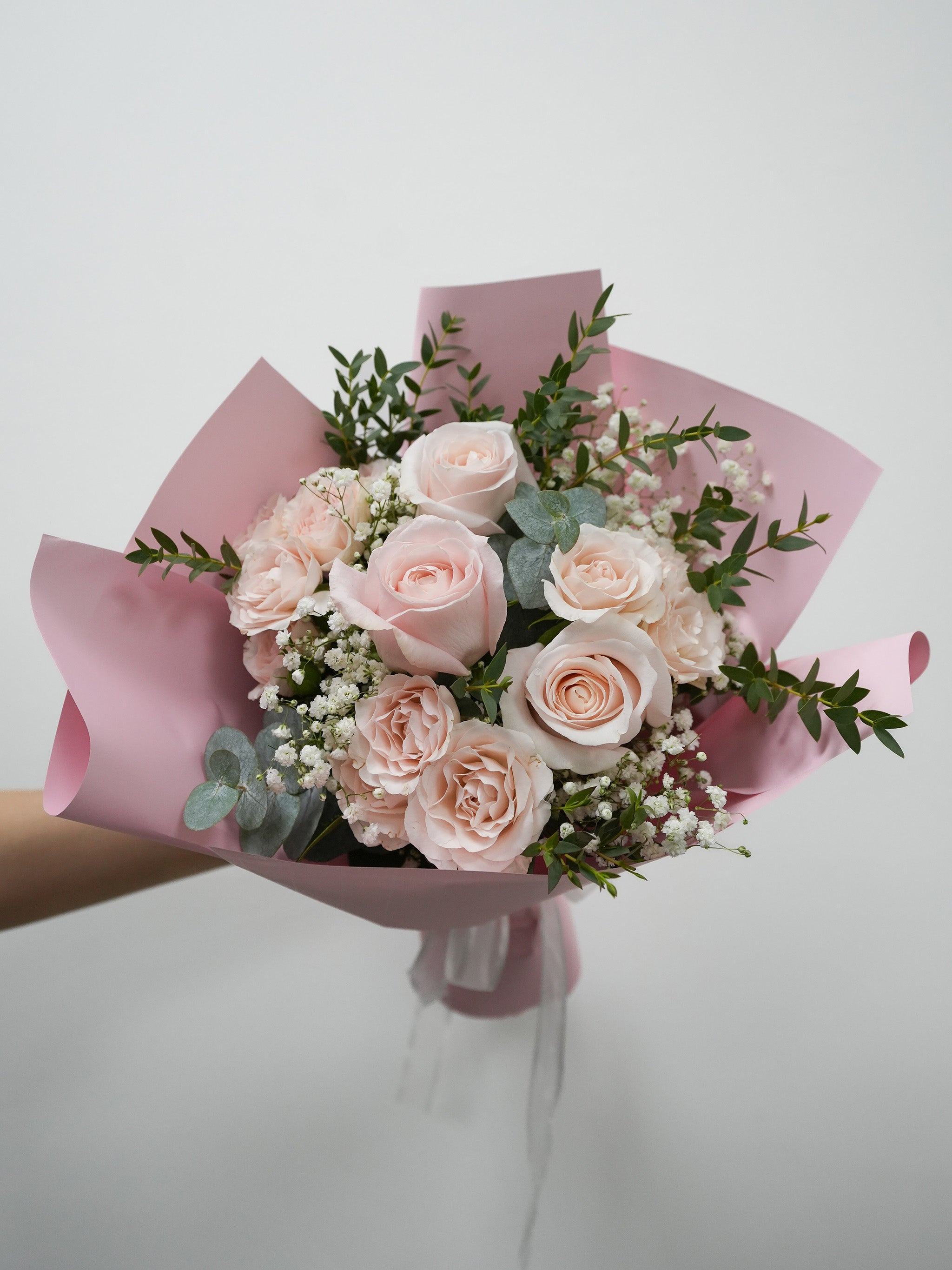 Rose Serenade (White, Pink)
