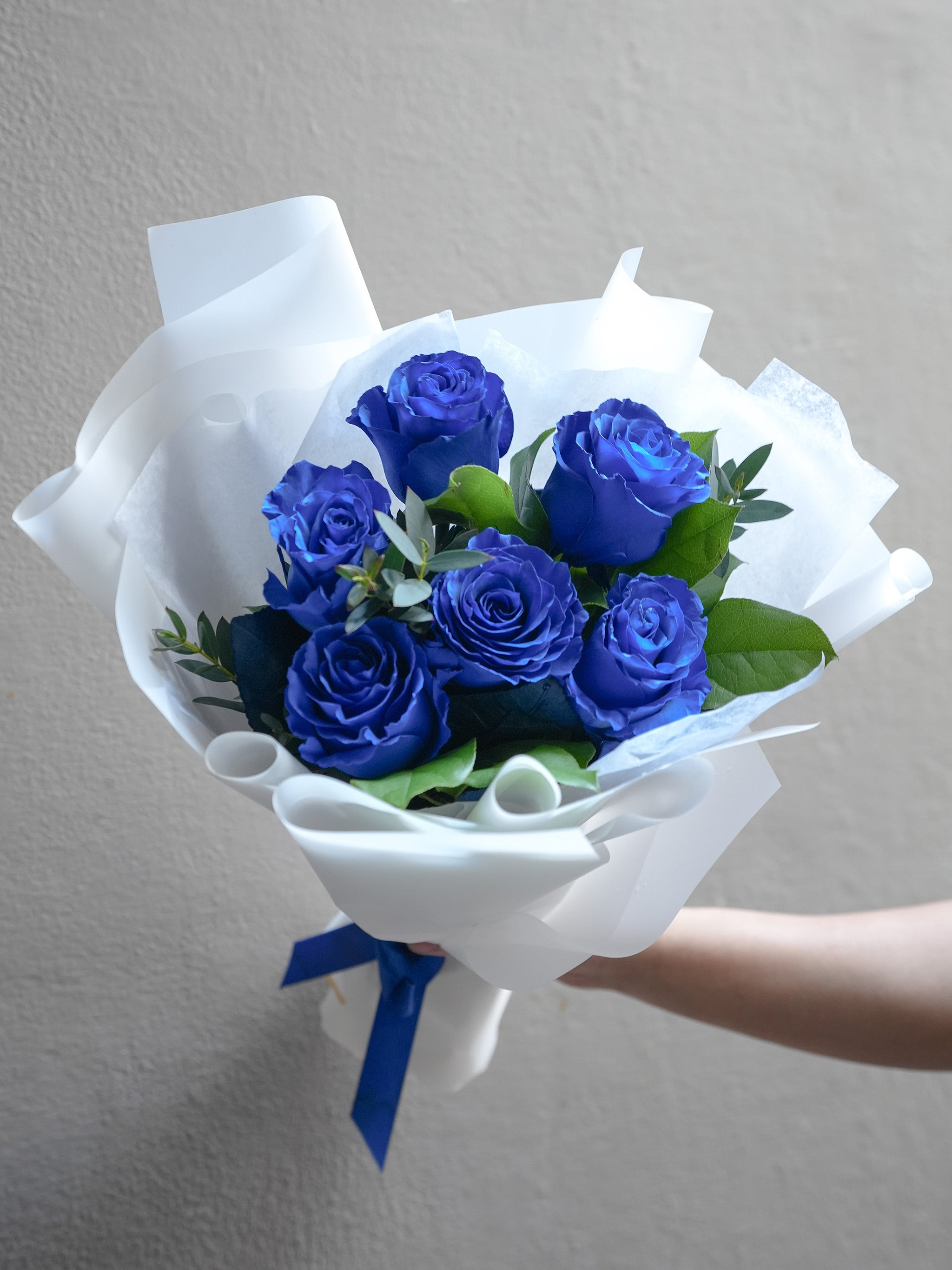 Blue Rose Bouquet