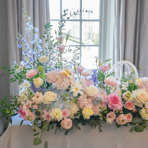 Pastel Sweetheart Centerpiece