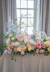 Petal Sweetheart Table Centerpiece