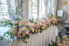 Petal Sweetheart Table Centerpiece