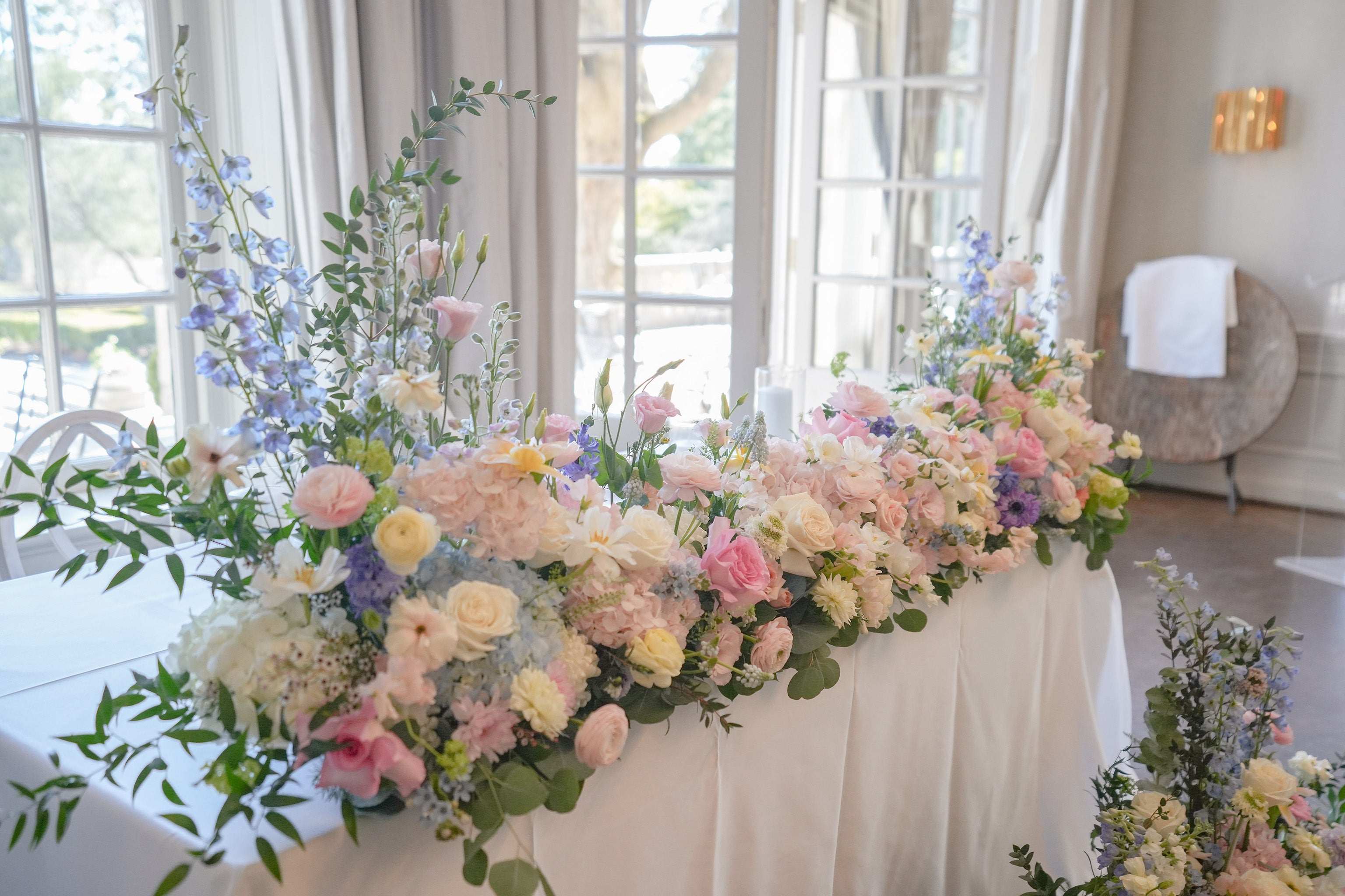 Petal Sweetheart Table Centerpiece