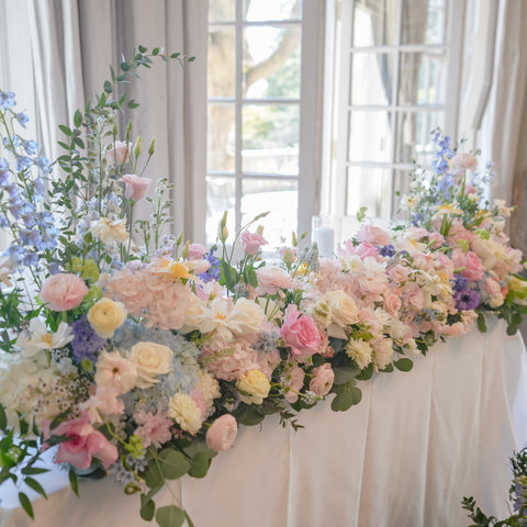 Pastel Sweetheart Centerpiece