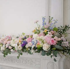 Petal Sweetheart Table Centerpiece