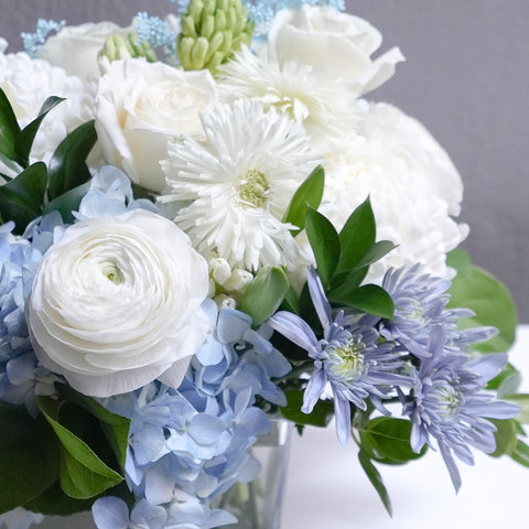 Celestial Blue Vase