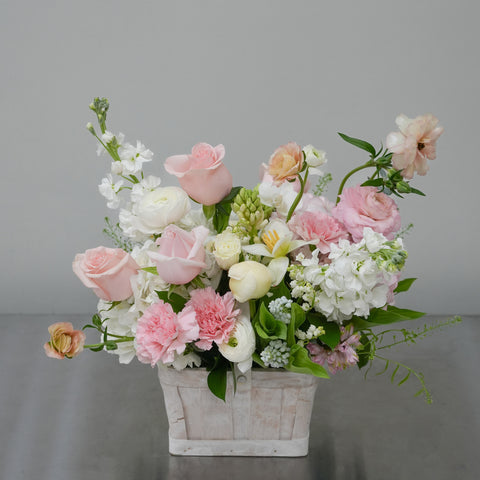 Pastel Poem Basket