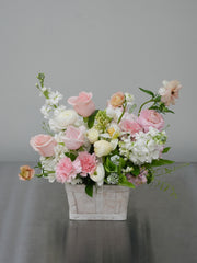 Pastel Poem Basket