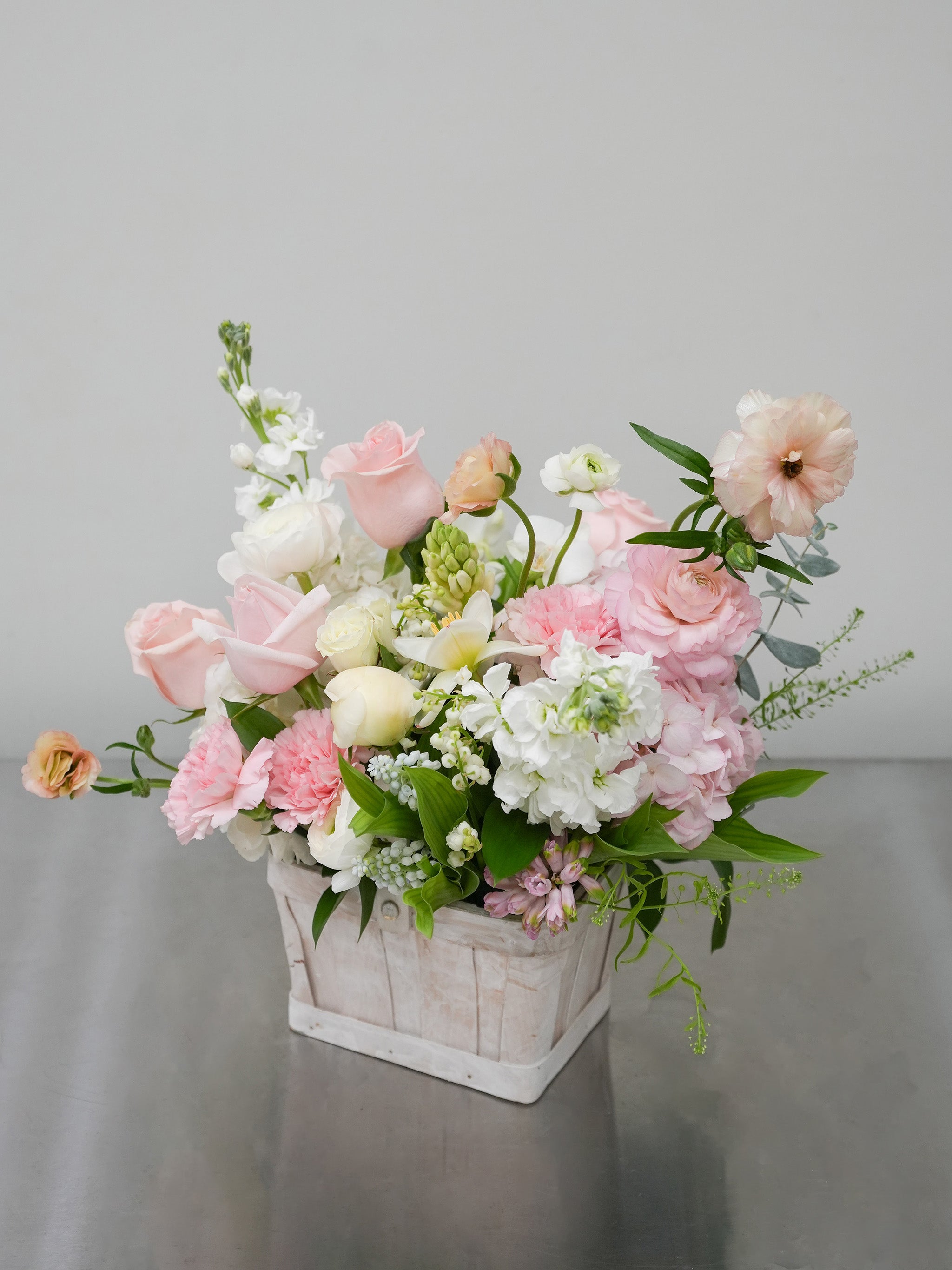 Pastel Poem Basket