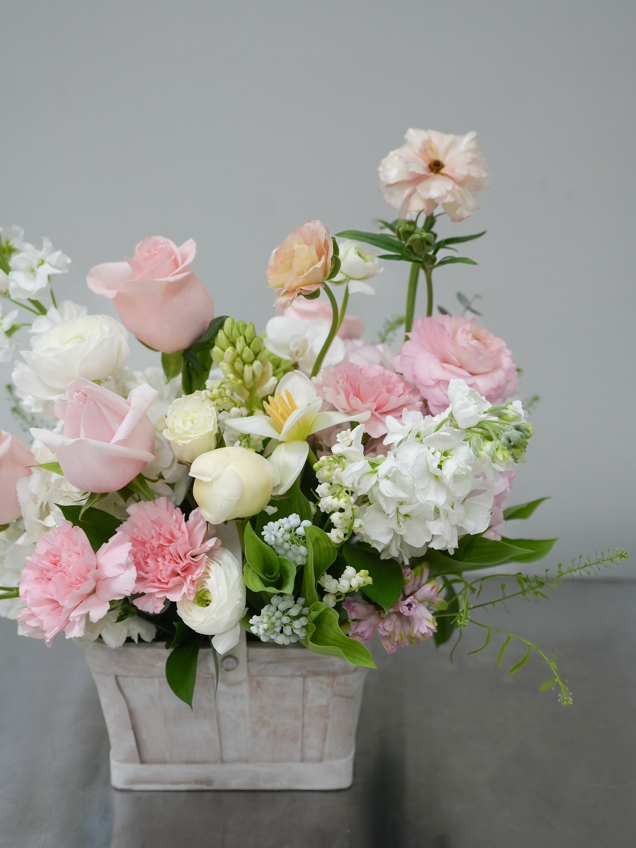 Pastel Poem Basket