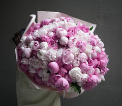 100 Peonies Bouquet