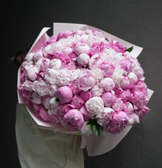 100 Peonies Bouquet