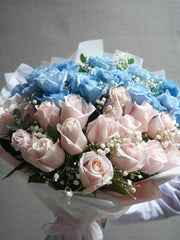 Blue Blush Harmony